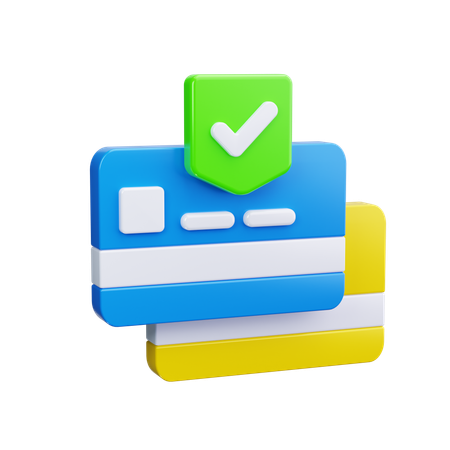 Credit card  3D Icon