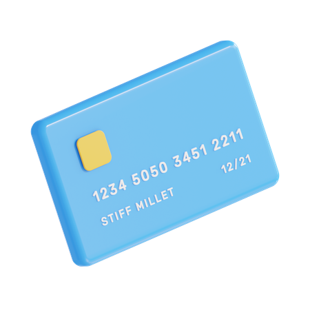 Credit Card  3D Icon