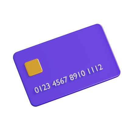 Credit Card  3D Icon