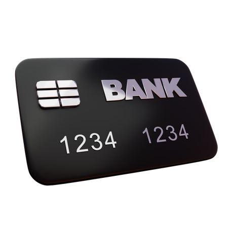 Credit Card  3D Icon