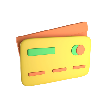 Credit Card  3D Icon