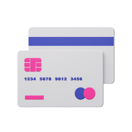 Credit Card  3D Icon