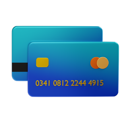 Credit Card  3D Icon