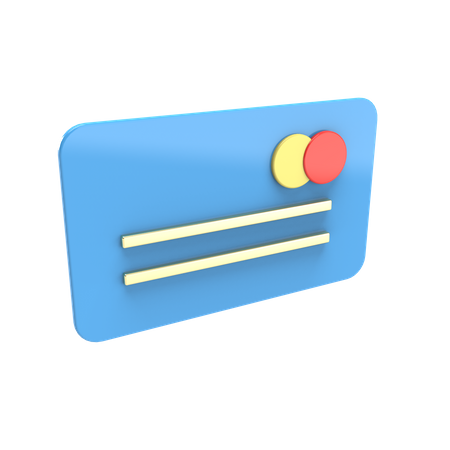 Credit card  3D Icon