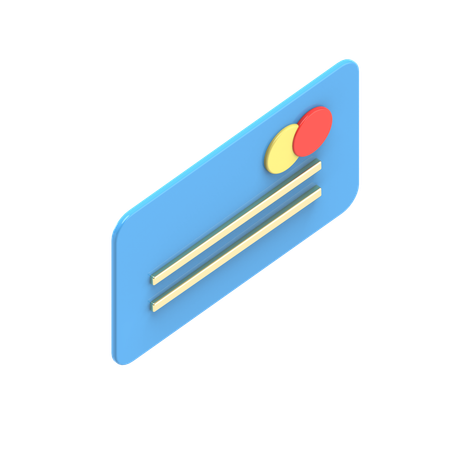 Credit Card  3D Icon