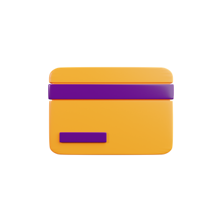 Credit card  3D Icon