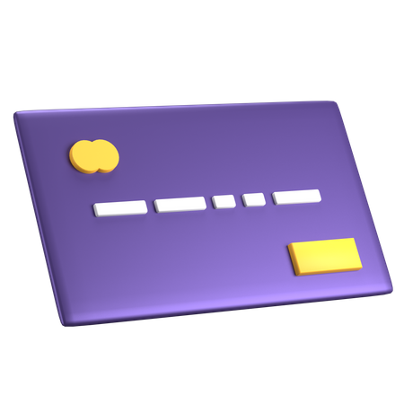 Credit Card  3D Icon