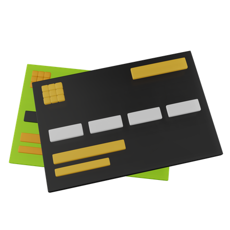 Credit Card  3D Icon