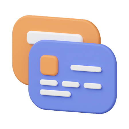 Credit Card  3D Icon
