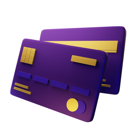 Credit card  3D Icon