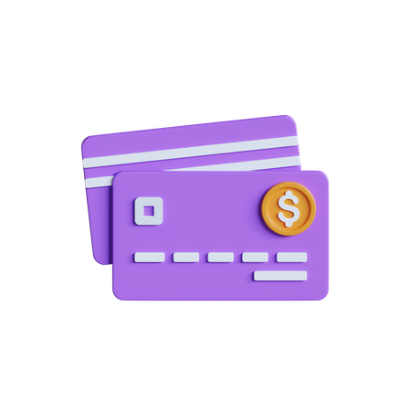 Credit Card  3D Icon