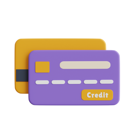 Credit Card  3D Icon
