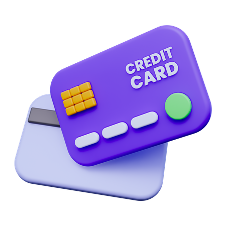 Credit Card  3D Icon