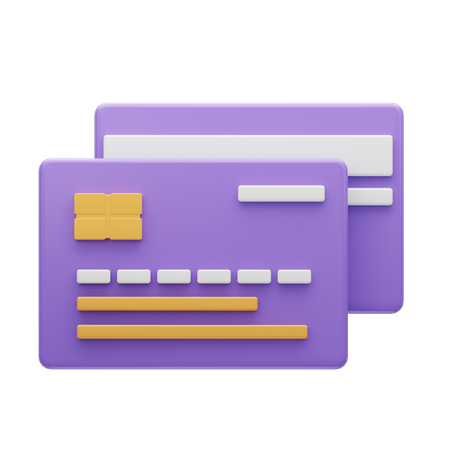 Credit card  3D Icon