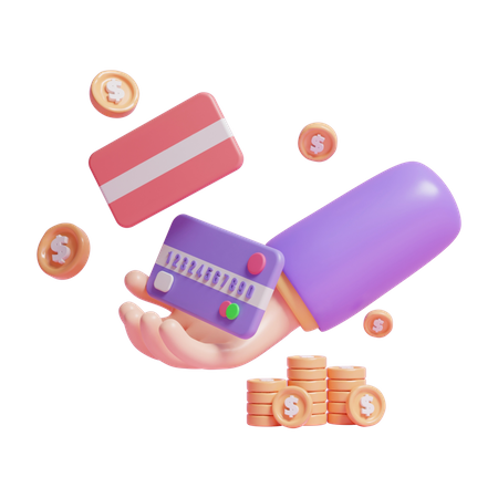 Credit Card  3D Icon