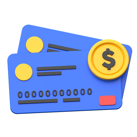 Credit Card  3D Icon
