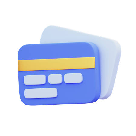 Credit Card  3D Icon