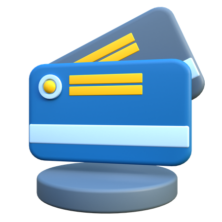 Credit Card  3D Icon