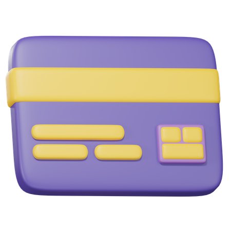 Credit Card  3D Icon