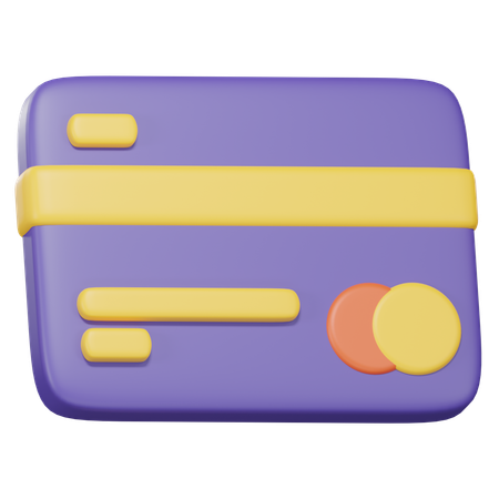 Credit Card  3D Icon