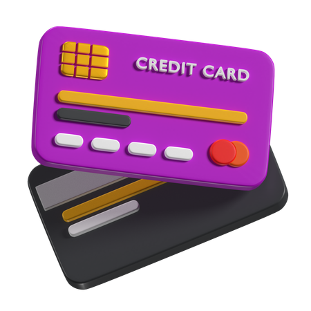 Credit Card  3D Icon