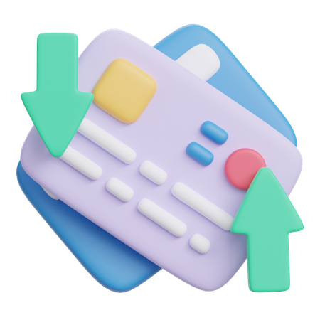 Credit card  3D Icon