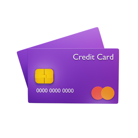 Credit Card  3D Icon