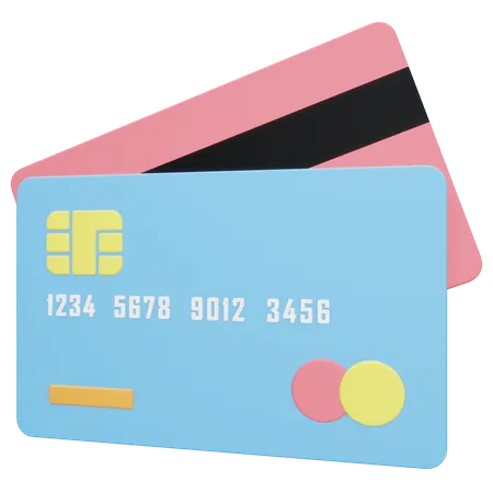 Credit Card  3D Illustration