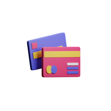 Credit Card  3D Illustration