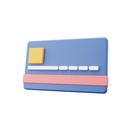 Credit Card  3D Illustration