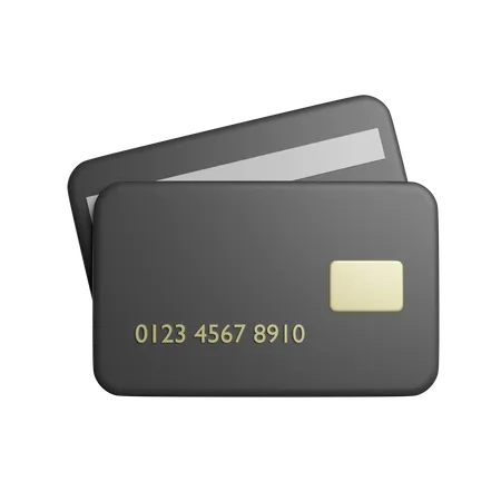 Credit Card  3D Illustration