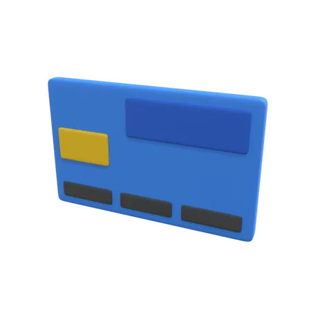 Credit Card  3D Illustration