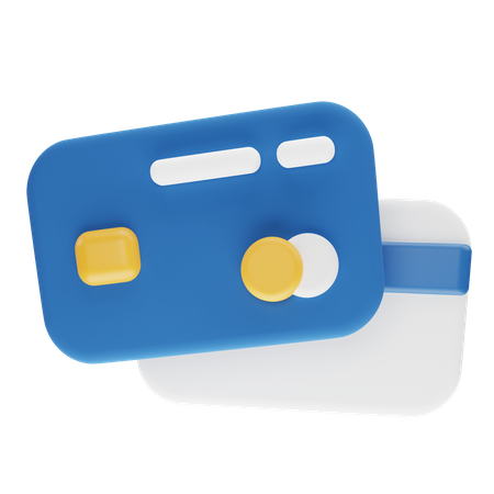 Credit Card  3D Illustration