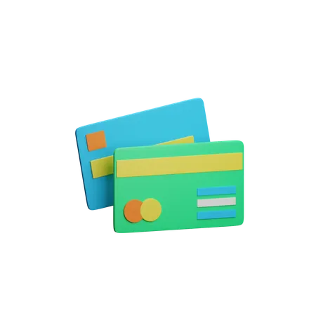 Credit Card  3D Illustration