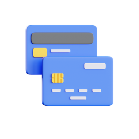 Credit Card  3D Illustration