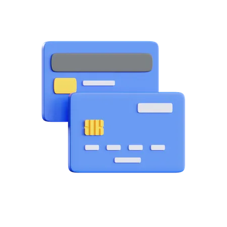 Credit Card  3D Illustration