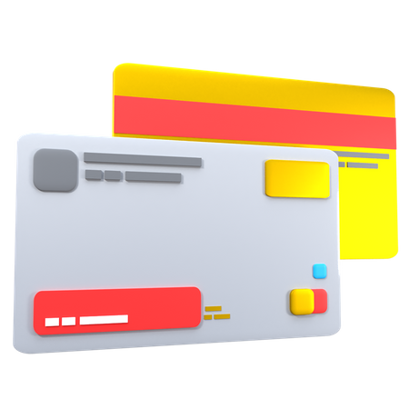 Credit Card  3D Illustration