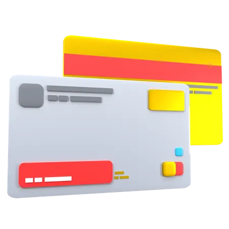 Credit Card  3D Illustration