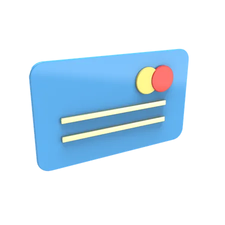 Credit card  3D Illustration