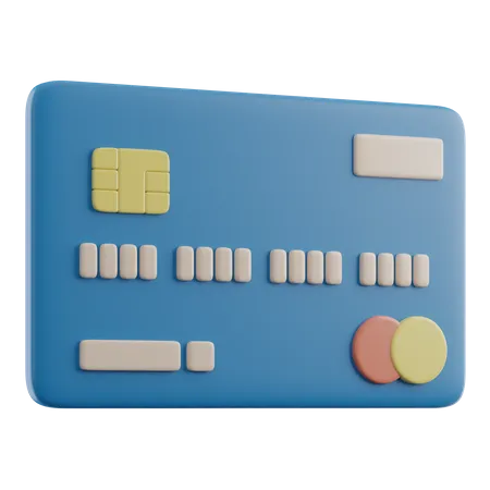 Credit Card  3D Illustration