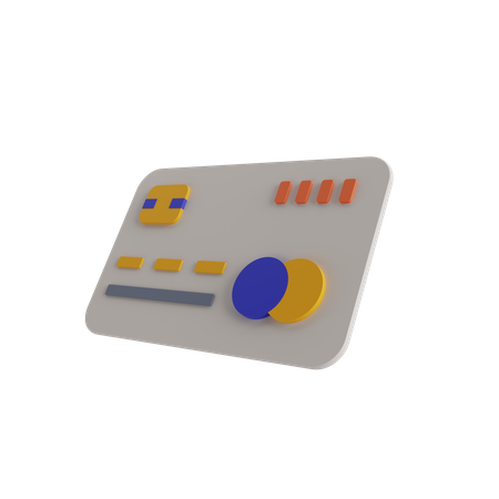 Credit Card  3D Illustration