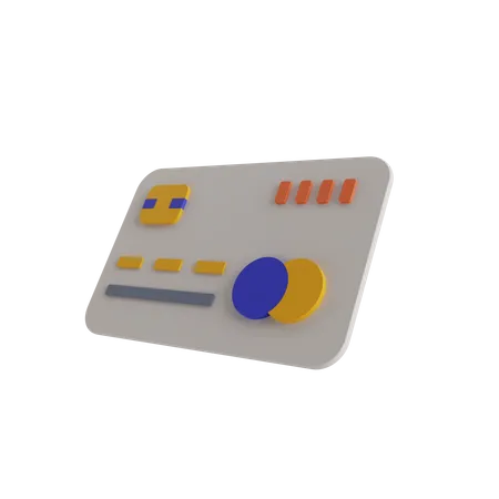 Credit Card  3D Illustration