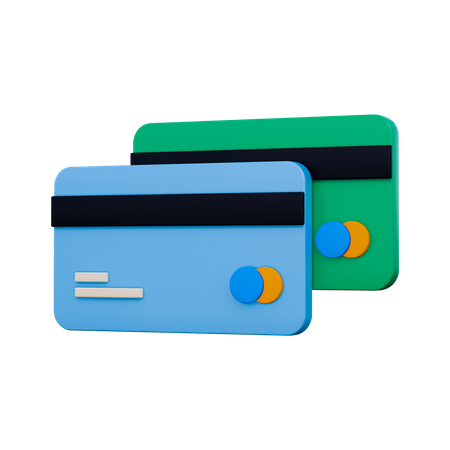 Credit Card  3D Illustration