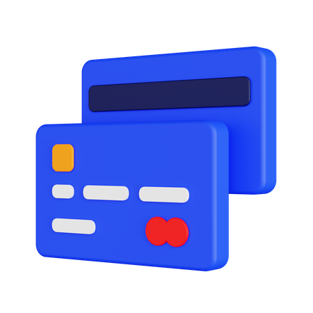 Credit Card  3D Illustration