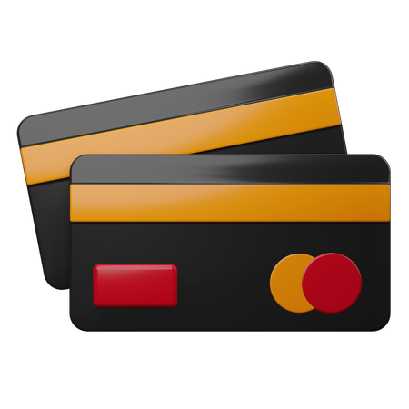 Credit Card  3D Illustration