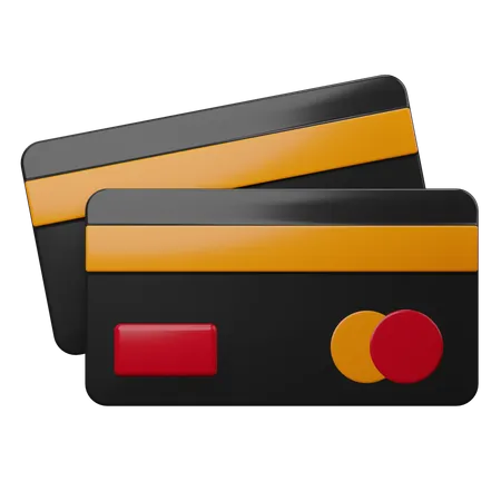 Credit Card  3D Illustration