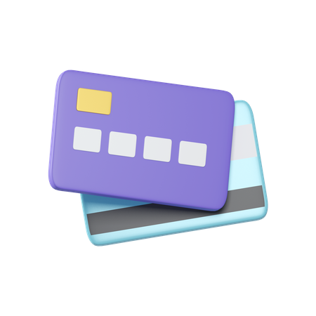 Credit Card  3D Illustration