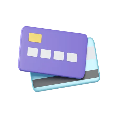 Credit Card  3D Illustration