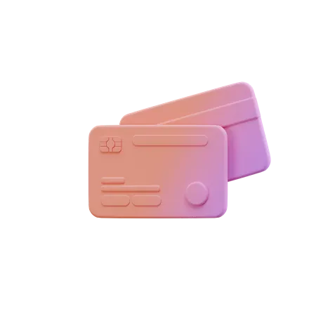 Credit Card  3D Illustration