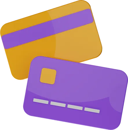 Credit Card  3D Illustration